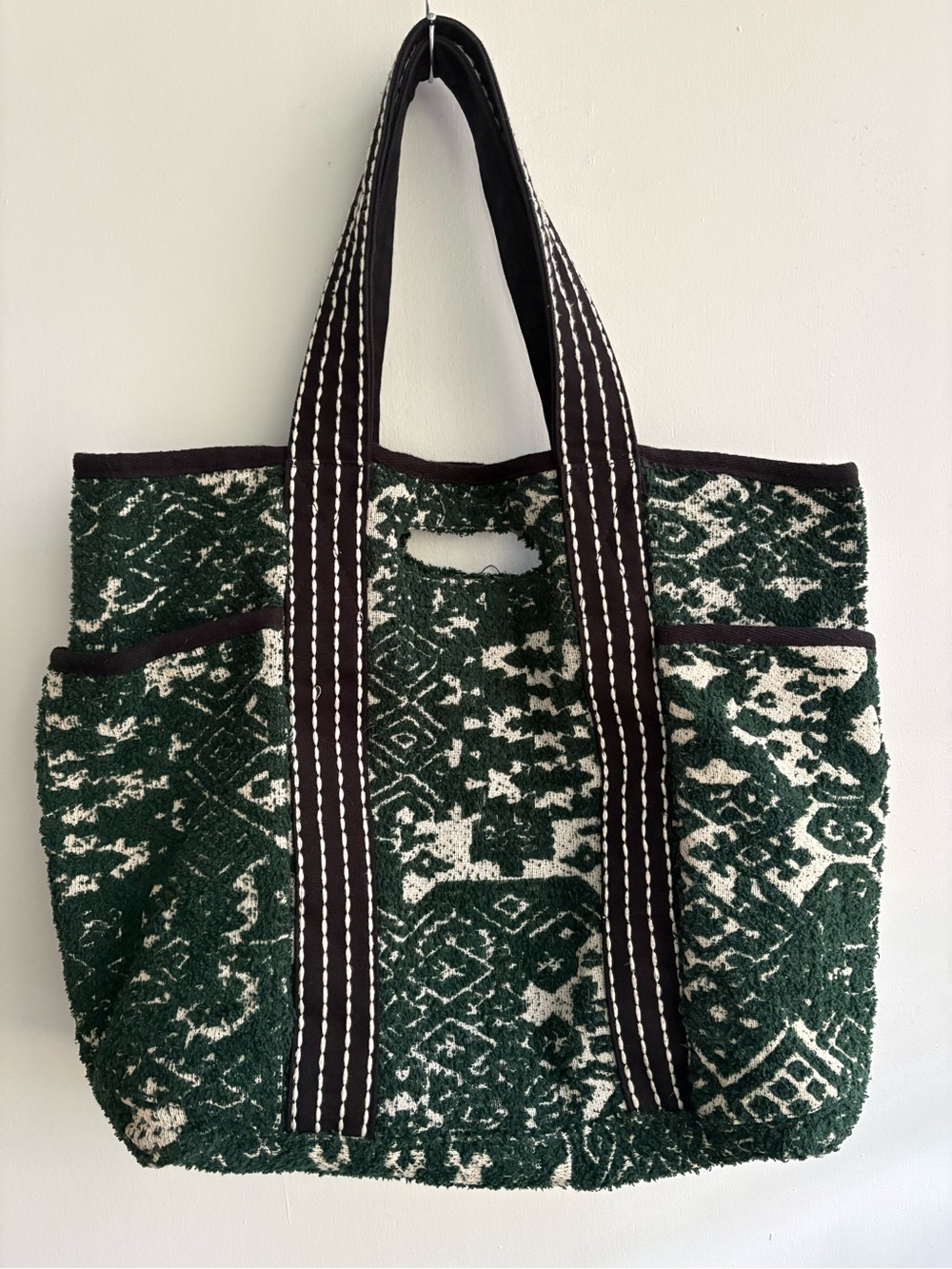 Free People Caravan Textured Tote Bag🔥 Rare!